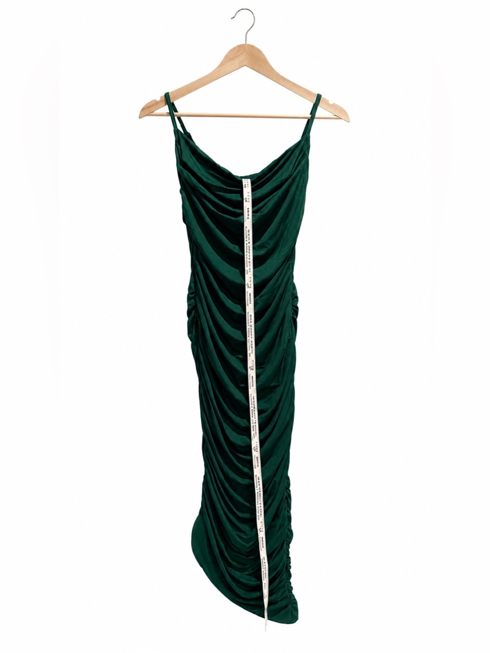 Oh Polly Teal Asymmetrical Dress
